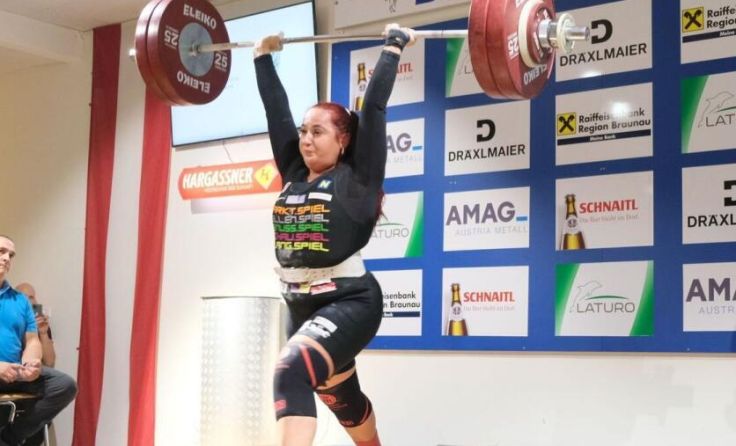 Sarah Fischer war die beste Heberin der Bundesliga-Saison der Gewichtheber. (Foto: Högg)