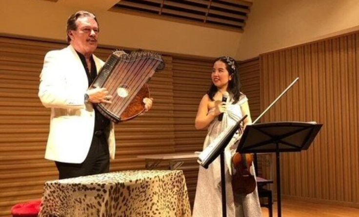 Wilfried Scharf trat mit Misato Yoshida im Bechsteinsaal in Tokio auf. (Foto: Privat)