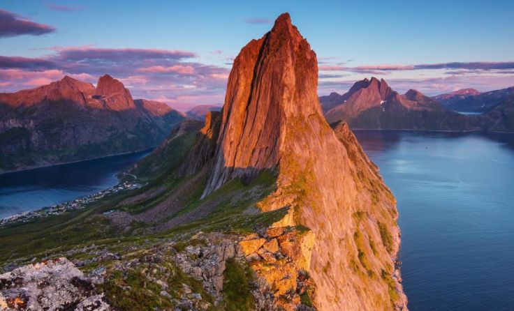 Die Aufnahmen zeigen unter anderem den ikonischen Berg Segla. (Foto: Volker Wischnowski)
