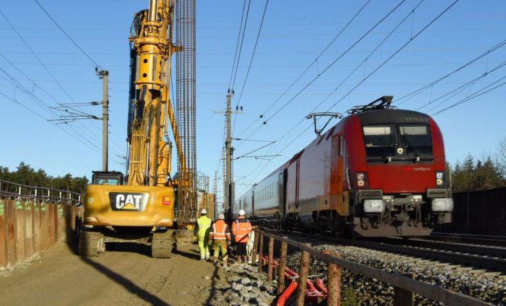 Die ÖBB wollen 2024 viele Bauprojekte umsetzen. (Foto: ÖBB, Robert Deopito)