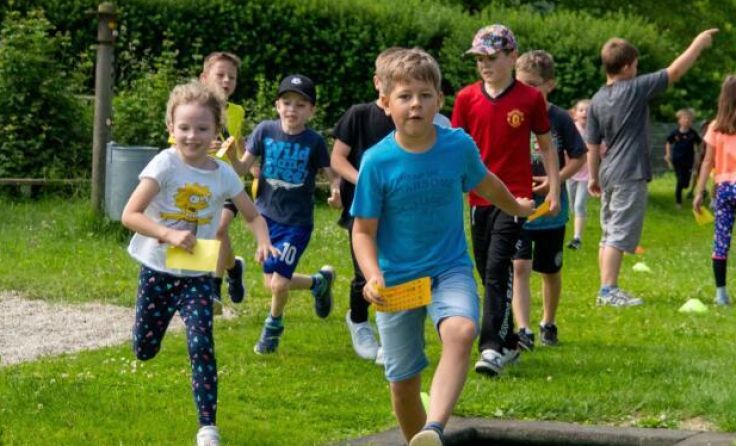 Die Schüler waren mit viel Motivation beim Lauf dabei. (Foto: InnVideo.at/Butter)