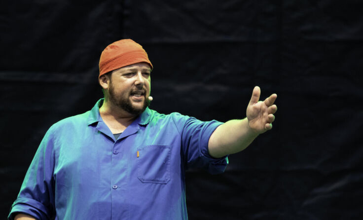 Petutschnig Hons besucht Braunau. (Foto: Christian Drobny)