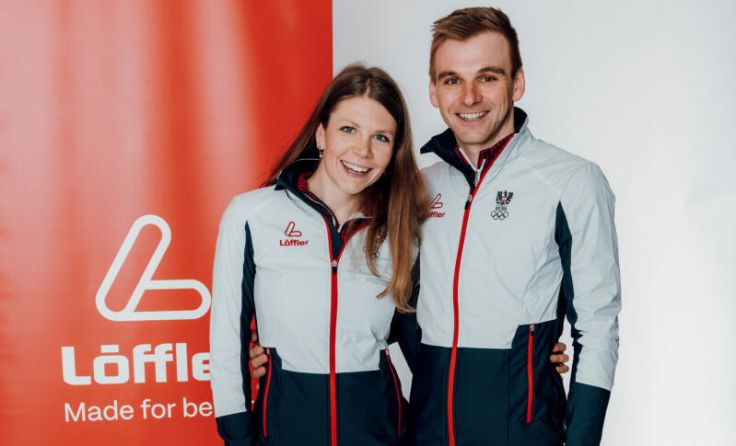 So sehen die Olympia-Rennanzüge von Löffler aus. (Foto: Patrick Steiner)