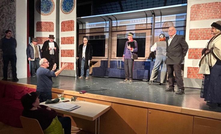 In Timelkam wird "Mord im Orientexpress" auf die Bühne gebracht. (Foto: St. Josefs-Bühne)