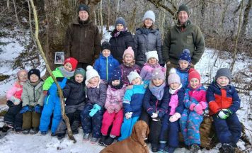 Viele junge Jäger in Eitzing