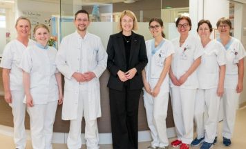 Haberlander besuchte Schärdinger Klinikum