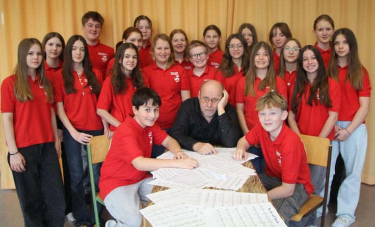 Schüler der Musikmittelschule Schärding treten im Kubinsaal auf. (Foto: Chor)