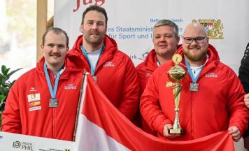 EM-Silber für Esternberger Eisstockschützen