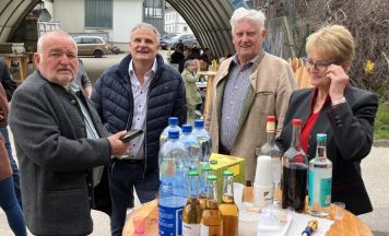 Ostermarkt in  der Mühle in Rien