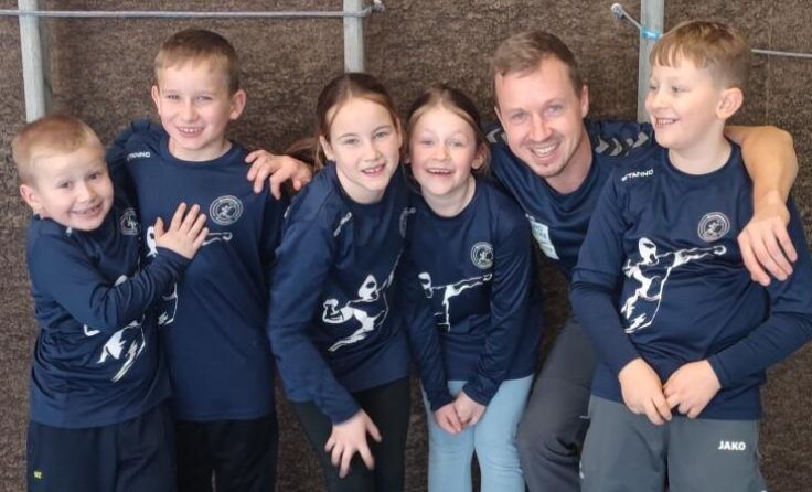 Der Schärdinger Faustball-Nachwuchs hat heuer Großes vor. (Foto: SPG Schärding Faustball)