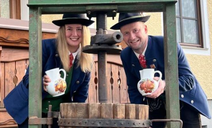 Die Musikkapelle Wernstein veranstaltet eine Mostkost. (Foto: Musikkapelle Wernstein)