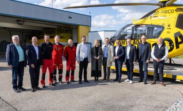 Rückenwind aus Bayern für Notarzthubschrauber in Suben