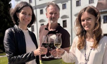 Weingenuss beim Schloss Zell an der Pram