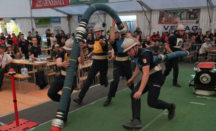 Beim Bezirkskuppelbewerb war Schnelligkeit gefragt. (Foto: BFKDO Schärding)