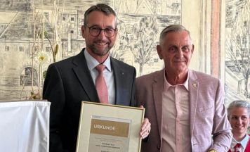 Ehrenring der Stadt Schärding für Christoph Danner