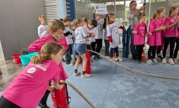 Oberösterreichs sicherste Volksschulklasse kommt aus Esternberg