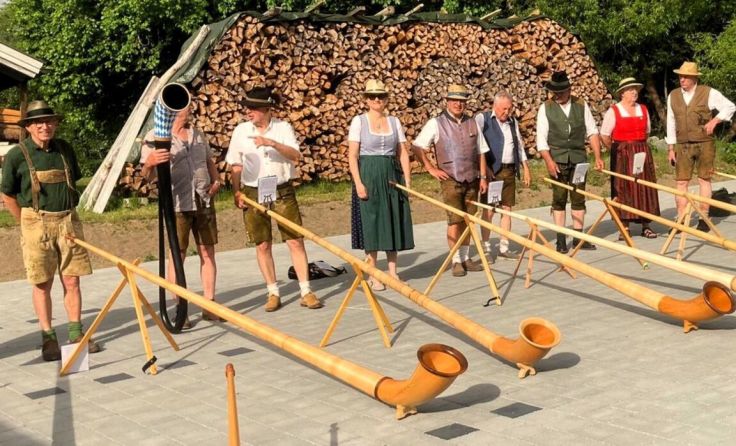 In Freinberg sind Ende Juni Alphornklänge zu hören. (Foto: Gruber)