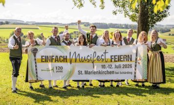 Bezirksmusikfest in St. Marienkirchen: Drei Tage voller Blasmusik