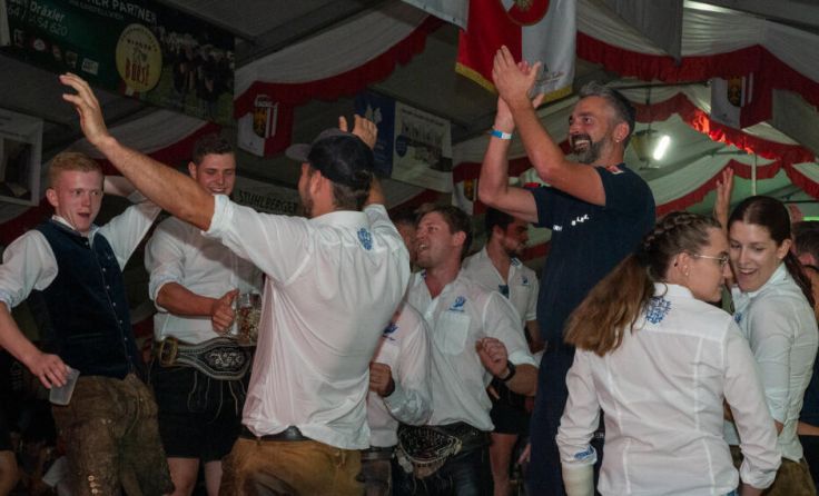 Beim Wildsaufest im Vorjahr herrschte beste Stimmung. (Foto: FF St. Aegidi)