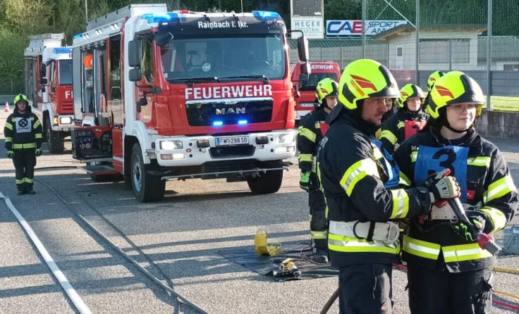 Die Feuerwehr Rainbach investiert laufend in Weiterbildung. (Foto: FF Rainbach)