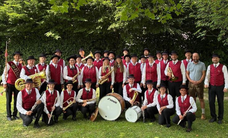 Der Musikverein Wesenufer hat beim Jubiläumsfest viel vor. (Foto: Musikverein Wesenufer)
