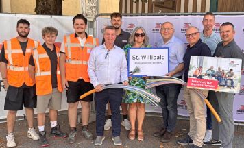 Glasfaserausbau in St. Willibald gestartet