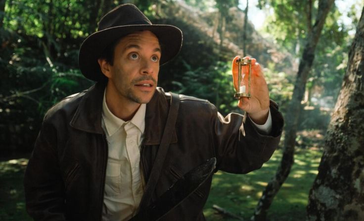 Checker Tobi entdeckt im Film unter anderem eine Maya-Pyramide. (Foto: megaherz-gmbh)