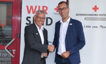 Vom Zivildiener zum Rotkreuz-Chef im Bezirk Schärding
