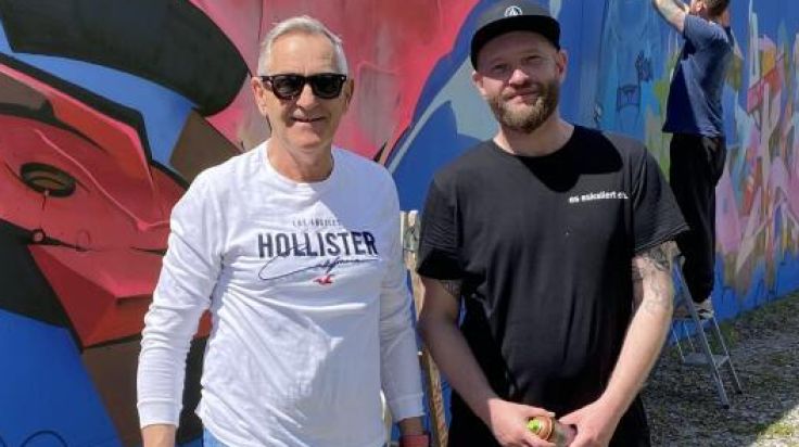 Graffiti-Aktion macht Schärdinger Lutzbucht zur Freiluftgalerie