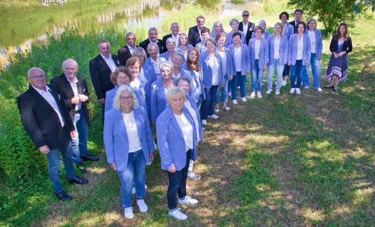 Die Andorfer Sänger blicken auf fünf Jahrzehnte Chorgeschichte zurück. (Foto: Fotoclub Andorf)