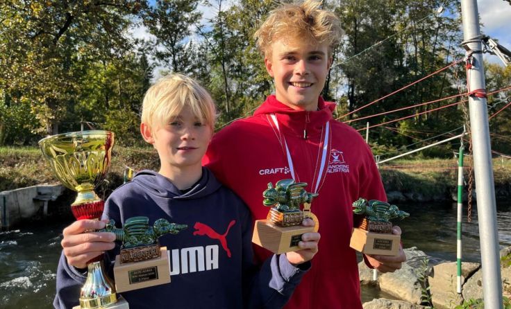 Ilai (l.) und Milo Oblinger können sich über mehrere Erfolge freuen. (Foto: privat)