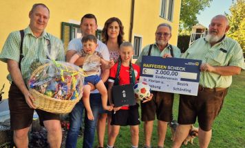 Siedlerverein Schärding spendet 2.000 Euro für Benedikt