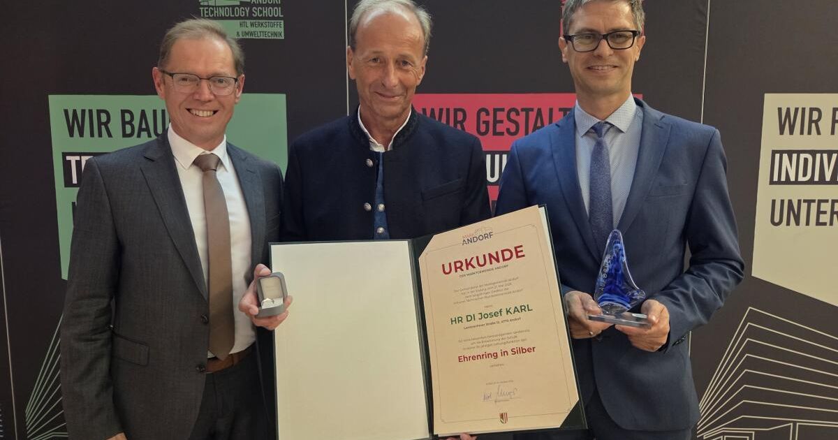 HTL Andorf verabschiedet Direktor Josef Karl nach 24 Jahren
