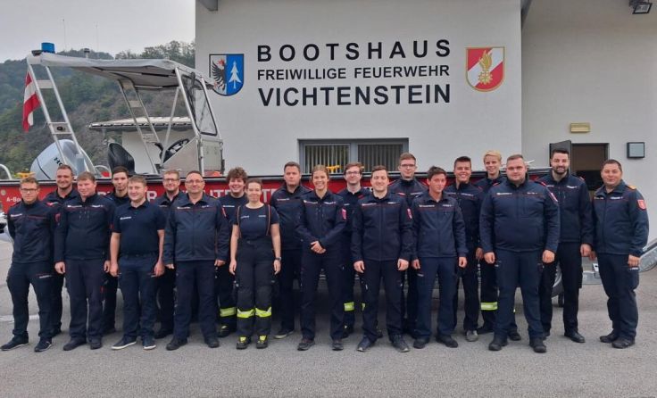 Im Bezirk Schärding gibt es 21 neue Schiffsführer. (Foto: BFKDO Schärding)