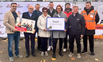 Startschuss für Glasfaserausbau in Raab
