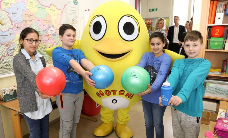 Ugotchi - eine Bewegungsinitiative, die Kinder für den Sport begeistern soll. (Foto: Sportunion)
