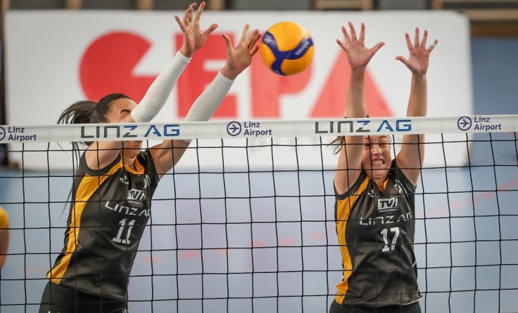 Die Steelvolleys holen in der Meisterschaft einen Sieg nach dem anderen. (Foto: GEPA pictures)
