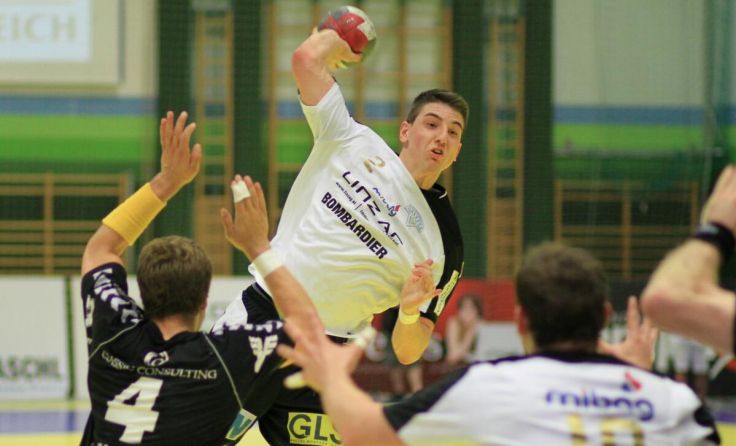 Alex Hermann im ehemaligen HC-Linz-Dress. (Foto: Wolfgang Pichler)