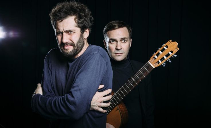 Stefan Leonhardsberger und Martin Schmid kommen in den Posthof. (Foto: Jan Frankl)
