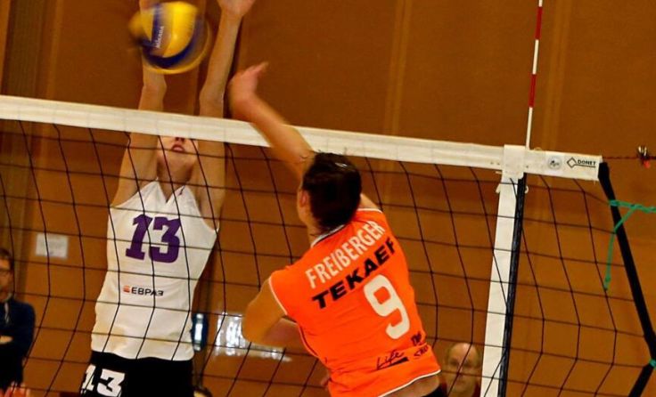 In der Saison 14/15 ginge Eva Freiberger bereits für die Steelvolleys auf Punktejagd. (Foto: Plohe)