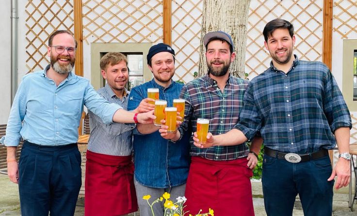 Die Bar-Gründer freuen sich auf 66 Öffnungstage bis zum Oktober. (Foto: Brauerei Grieskirchen)