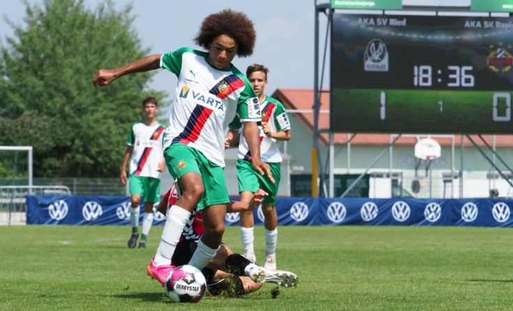 Turniersieger Rapid Wien ist auch heuer wieder am Start. (Foto: U15 Voralpencup)