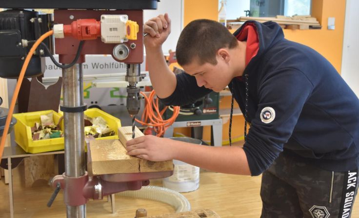 Im Poly nimmt die Praxis einen wichtigen Teil der Ausbildung ein. (Foto: Ziegelböck)