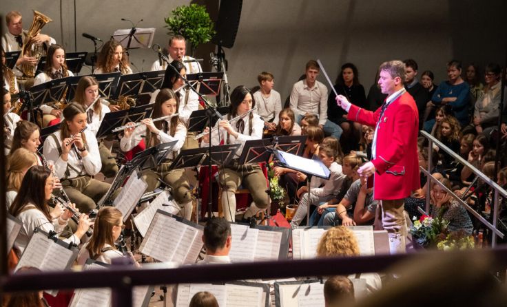 Viele Besucher bestaunten das Wunschkonzert in Haag. (Foto: Alfred Voithofer)