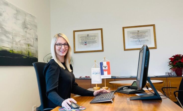 Nadine Humberger steht den Natternbacher Bürgern mit Rat und Tat zur Seite. (Foto: Privat)