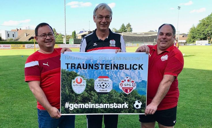 v.l.n.r. Jürgen Reischenböck, Sepp Steiner und Michael Lenz. Foto: Krojo