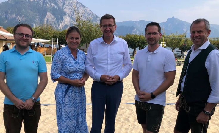 Besuch von Landesrat Achleitner Foto: ÖVP Altmünster