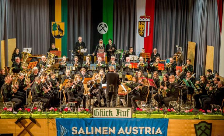 Die Salinenmusik Bad Ischl lädt zu einem Festkonzert Foto: Christoph Lenzenweger