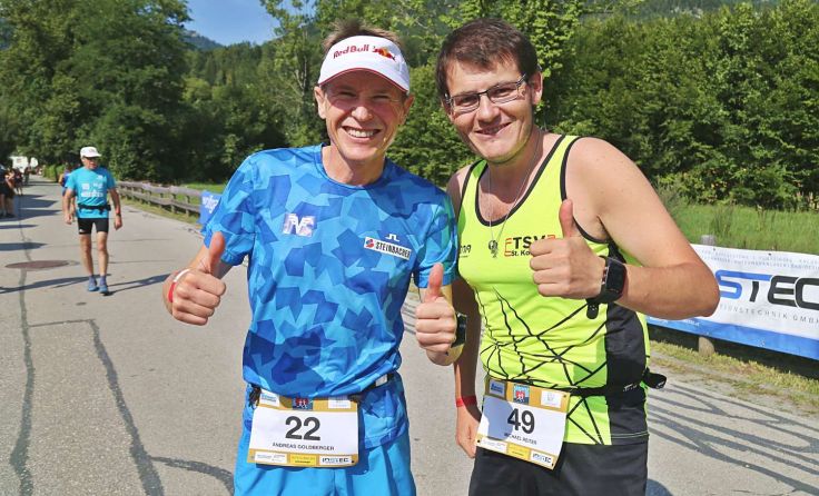 Auch Andi Goldberger war beim Schafbergtrail dabei. Foto: Hörmandinger