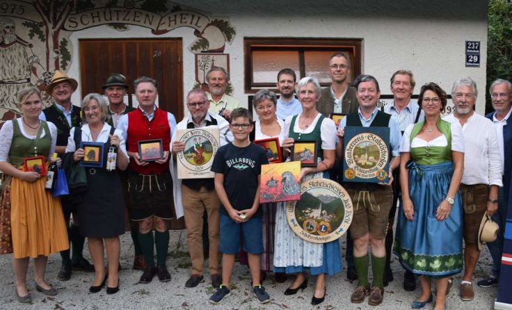 Die Sieger und Platzierten des 40. Lions Stahelschießens Foto: Lions Club - Reimair